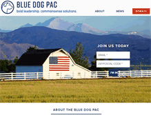 Tablet Screenshot of bluedogdems.com